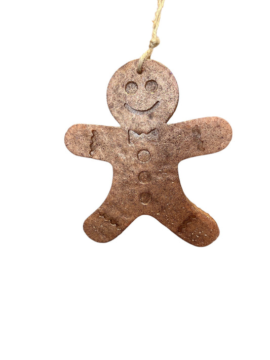Gingerbread Man Air Freshener - Handmade nan by Loxahatchee Candles