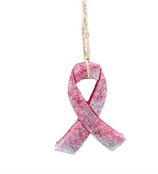 Breast Cancer Car Air Freshener - Handmade nan by Loxahatchee Candles