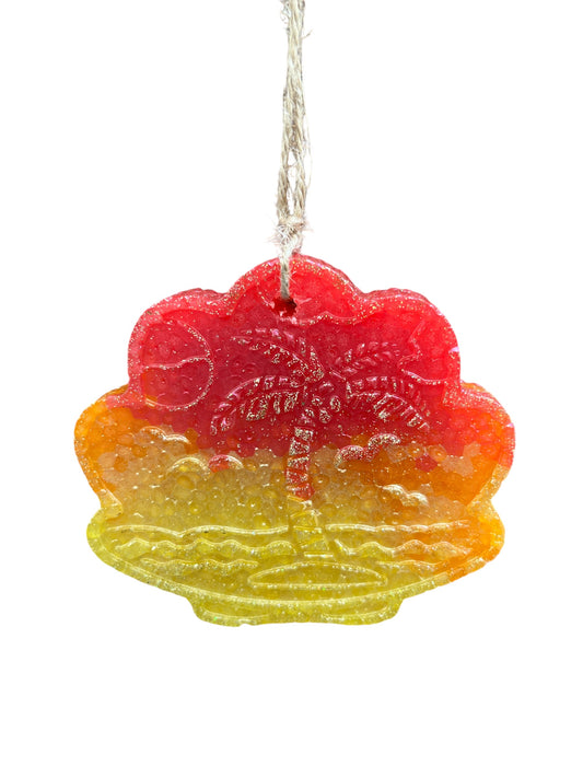 Palm Sunset Air Freshener - Handmade nan by Loxahatchee Candles