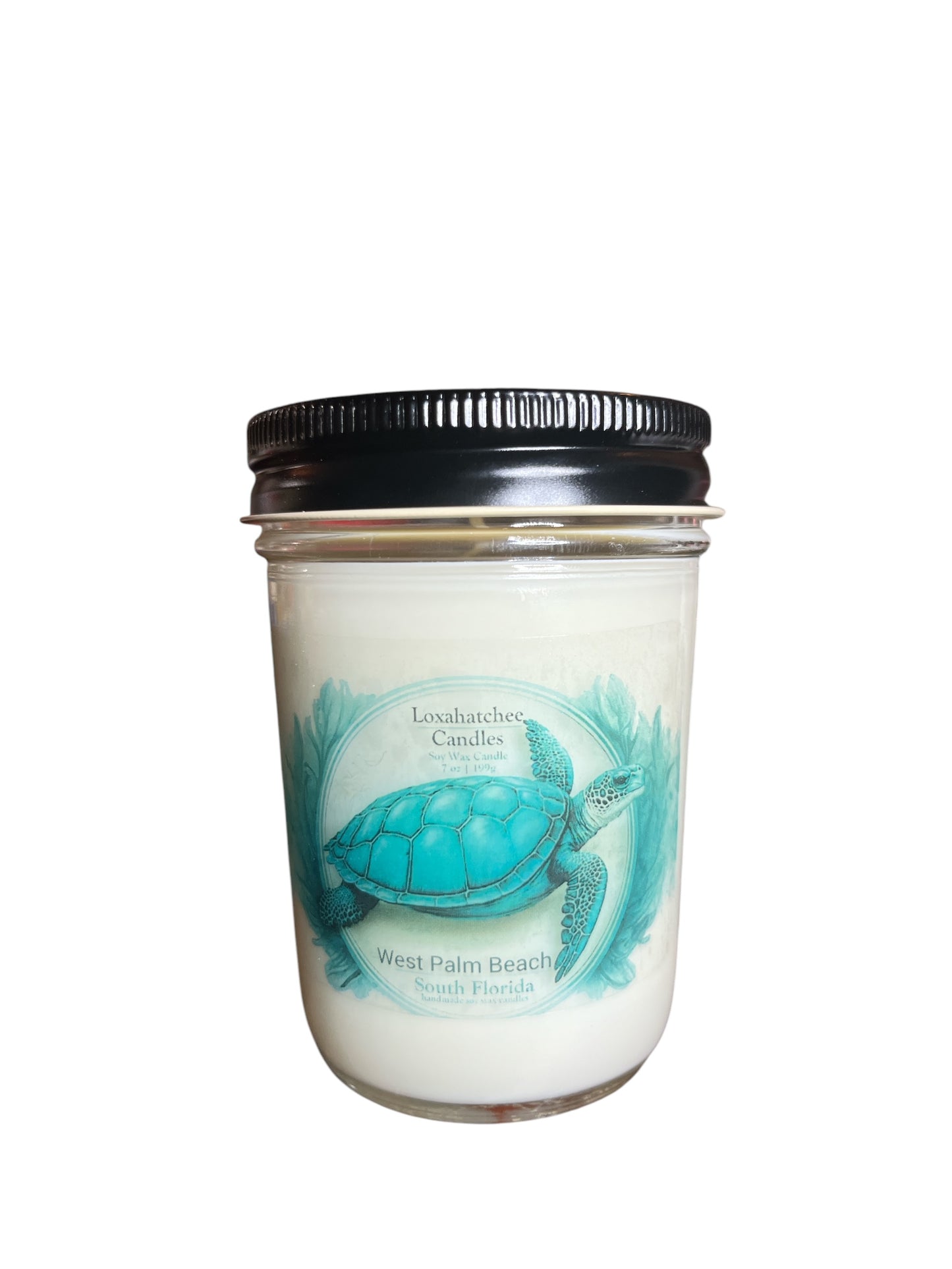 West Palm Beach Soy Wax Candle - Handmade Candle by Loxahatchee Candles