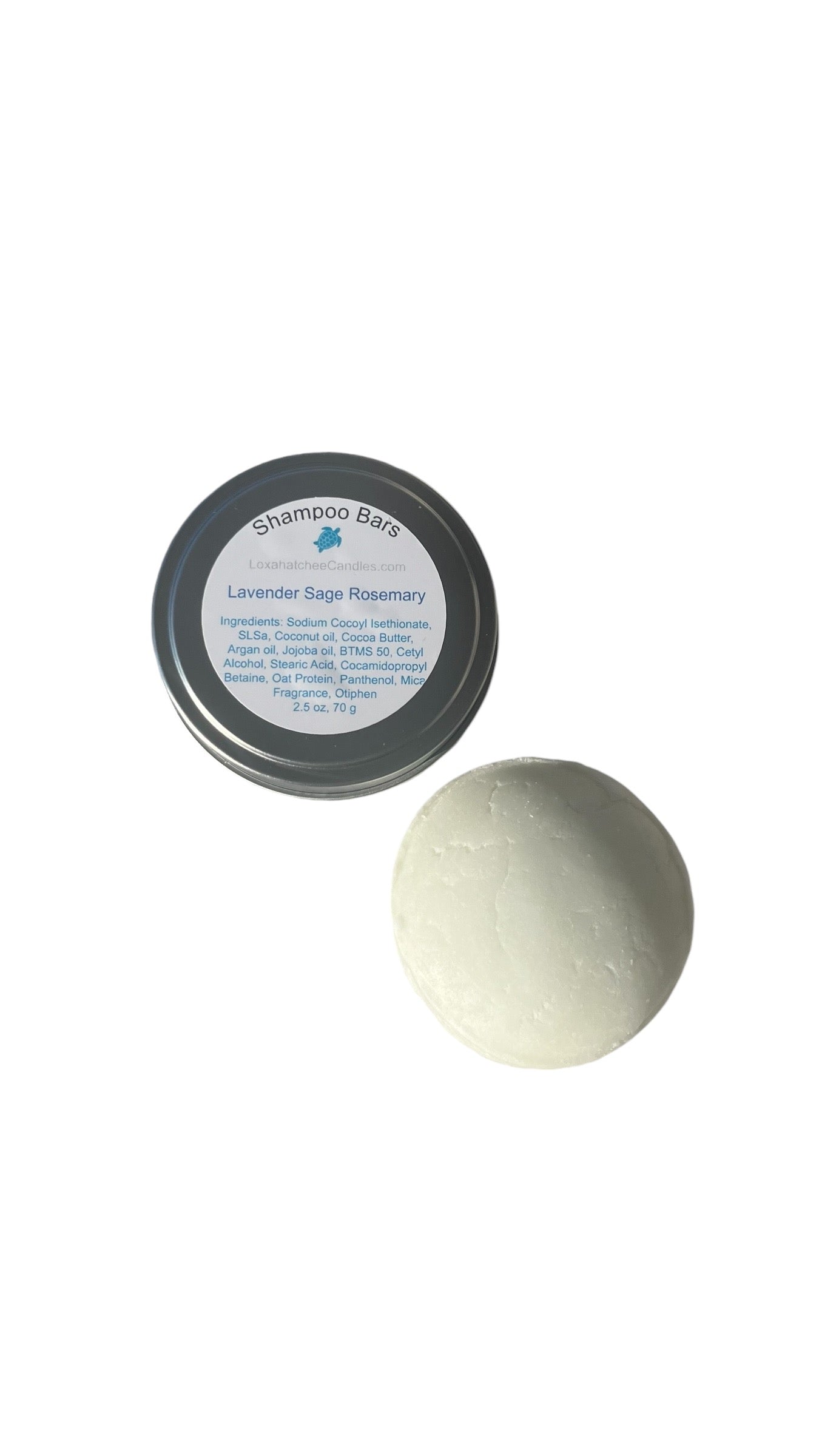 Lavender Sage Rosemary Shampoo Bar - Handmade nan by Loxahatchee Candles