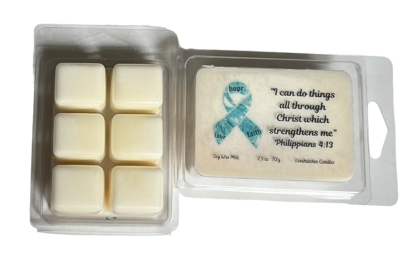 Ovarian Cancer Awareness Soy Wax Melt - Handmade nan by Loxahatchee Candles