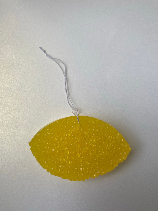 Lemon Car Air Freshener - Handmade nan by Loxahatchee Candles