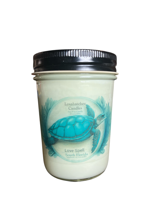 Love Soy Wax Candle - Handmade Candle by Loxahatchee Candles