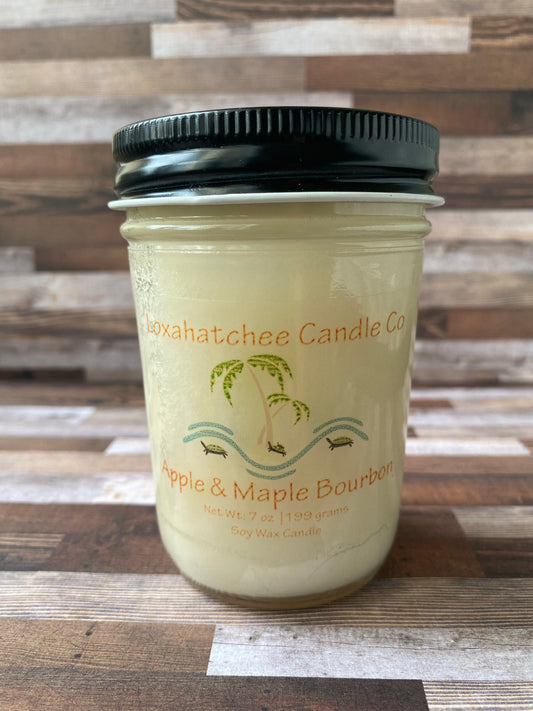 Apple Maple Bourbon Soy Wax Candle Sale!!!